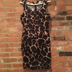 Dynamite Leopard Print Dress